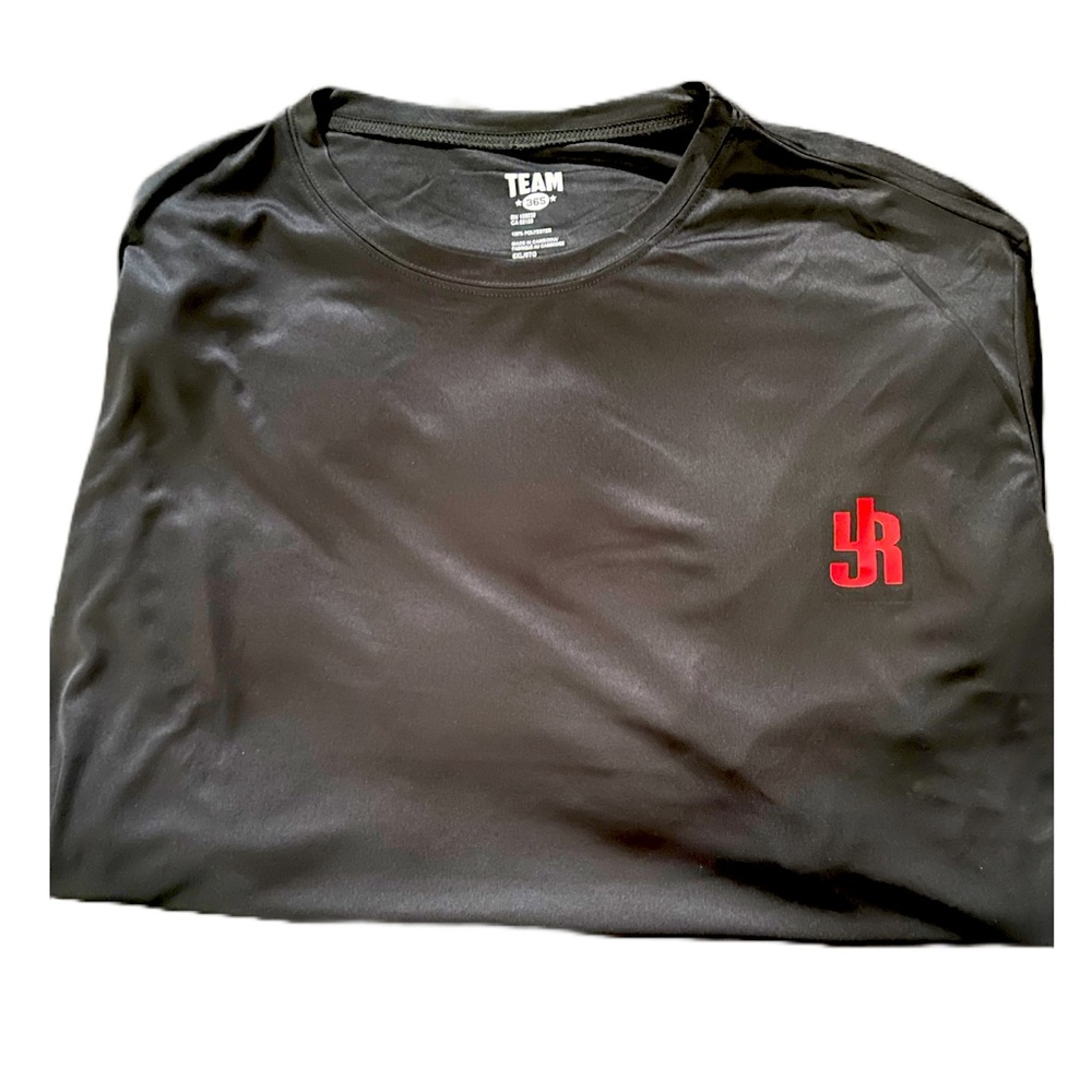 JLR Fashion -N- Arts Black Short Sleeve Dry Fit 6XL Shirt